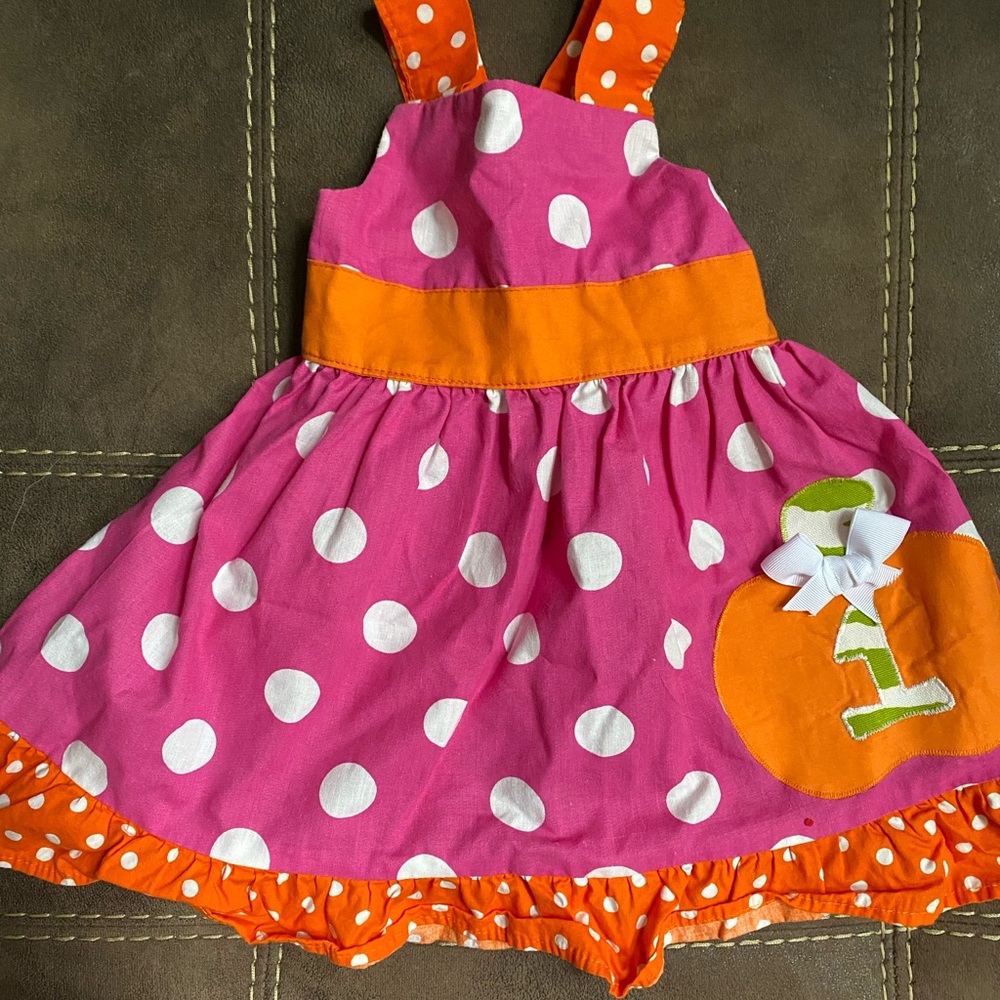 Infant girls first birthday dress